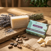 Handgemaakte natuurlijke zeep Flower Patio set van 5 - Elicious
