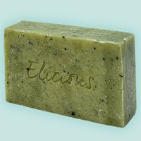 Handgemaakte natuurlijke zeep Just Green Tea 100g - Elicious