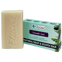 Handgemaakte natuurlijke zeep Lavender Soul 100g - Elicious