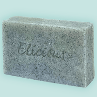 Handgemaakte natuurlijke zeep Volcano Scrub 100g - Elicious