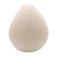 Konjac spons voor het gezicht Puur druppelvorm - alle huidtypes - Elicious