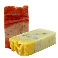 Set Artisan natuurlijke zeep Soothing Calendula & Sweet Orange Blossom - Elicious