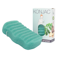 Natuurlijke Konjac badspons Peppermint - ontstekingsremmend-Elicious