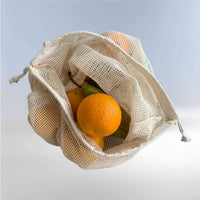 Groente- en fruitnetje van organisch katoen, zero waste, klein formaat -Elicious
