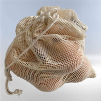 Groente- en fruitnetje van organisch katoen, zero waste, medium formaat -Elicious