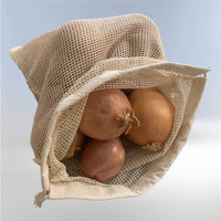 Groente- en fruitnetje van organisch katoen, zero waste, medium formaat -Elicious