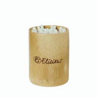 Handgemaakte bamboe beker - Elicious