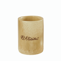 Handgemaakte bamboe beker - Elicious