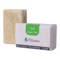 Handgemaakte natuurlijke zeep Just Green Tea - Big Bar -Elicious