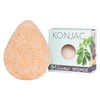 Natuurlijke Konjac gezichtsspons Walnoot - zachte peeling-Elicious