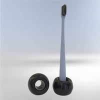 Tandenborstelhouder handgemaakt keramiek zwart-Elicious