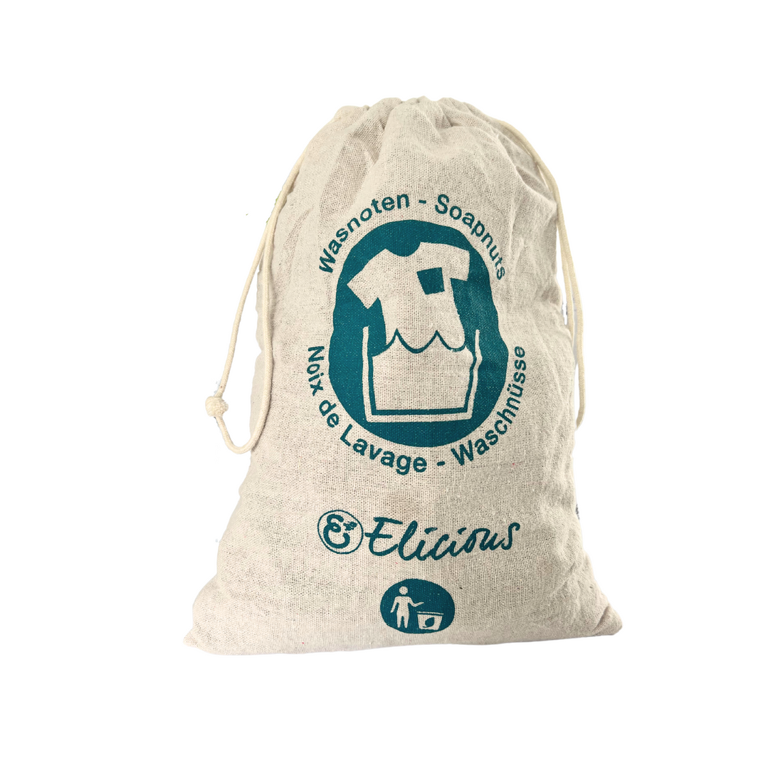 Lessive naturelle aux noix de lavage, 750gr - avec sac à linge