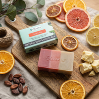 Handgemaakte natuurlijke zeep Asian Garden set van 5 - Elicious