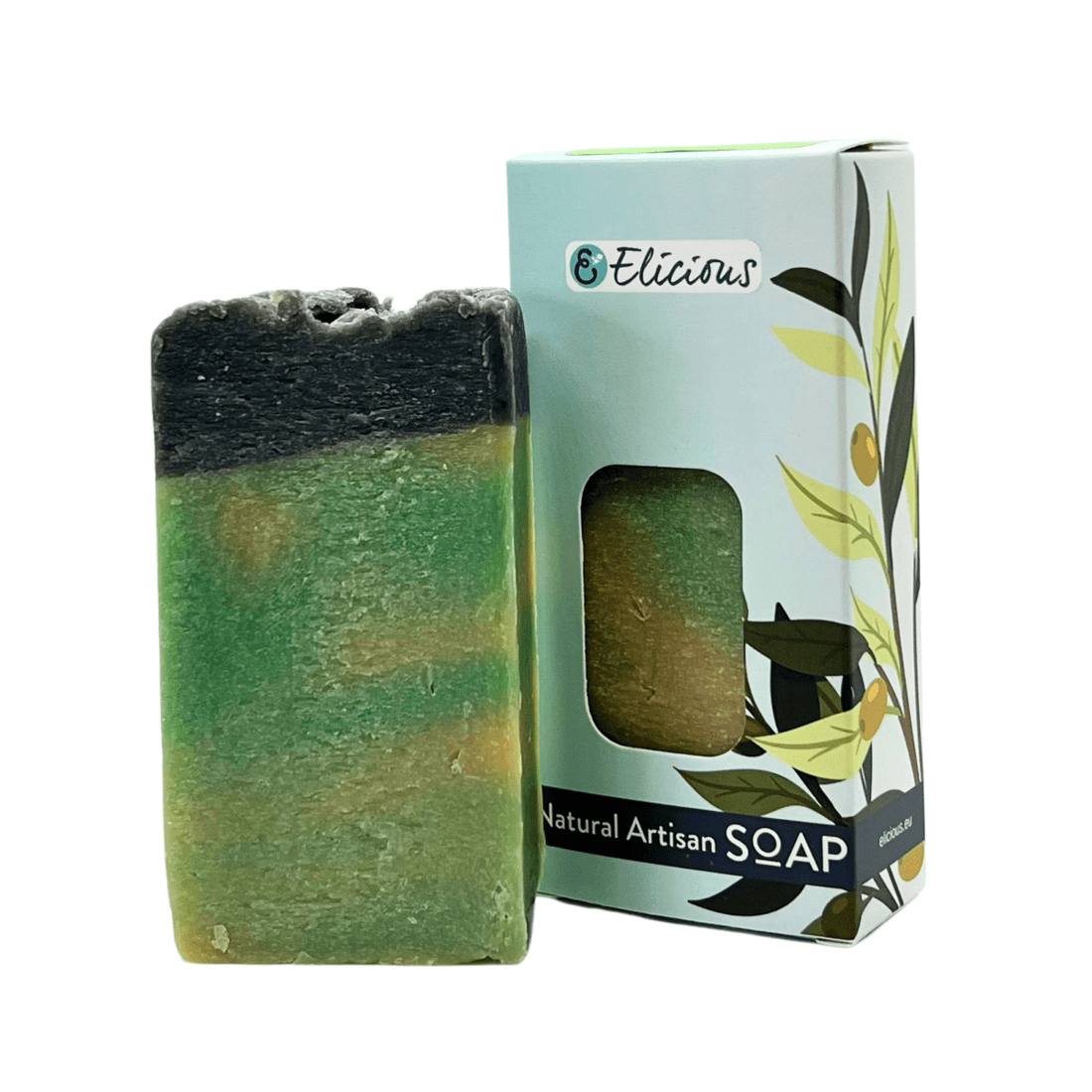 Set Artisan natuurlijke zeep Avocado Affair & Carica Papaya – Elicious