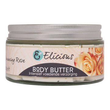 Natuurlijke body butter Romancing Rose-Elicious