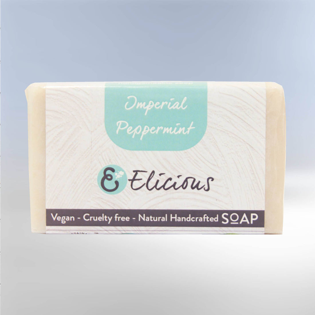 Handgemaakte natuurlijke zeep Imperial Peppermint 100g -Elicious