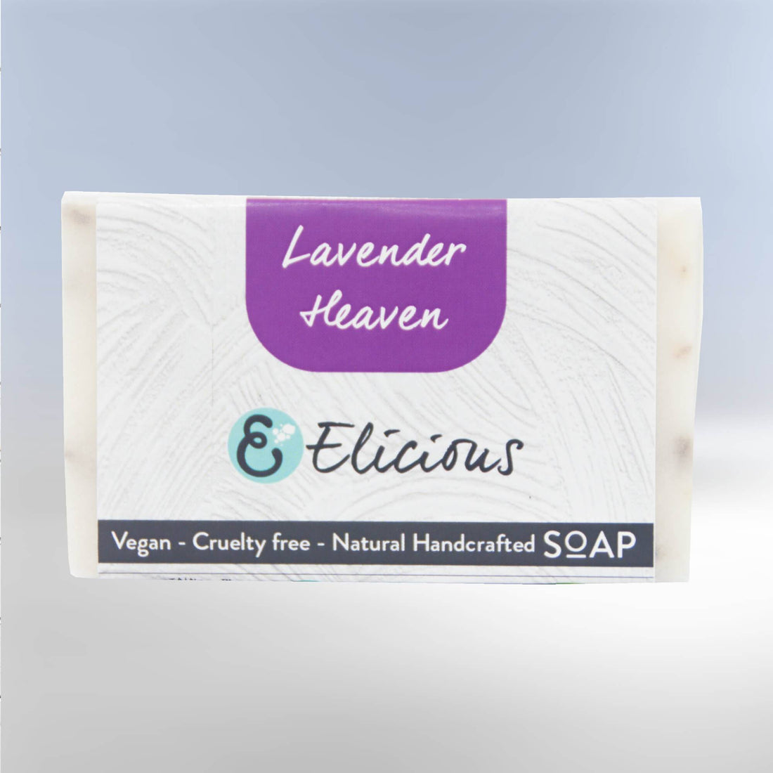 Handgemaakte natuurlijke zeep Lavender Heaven 100g -Elicious