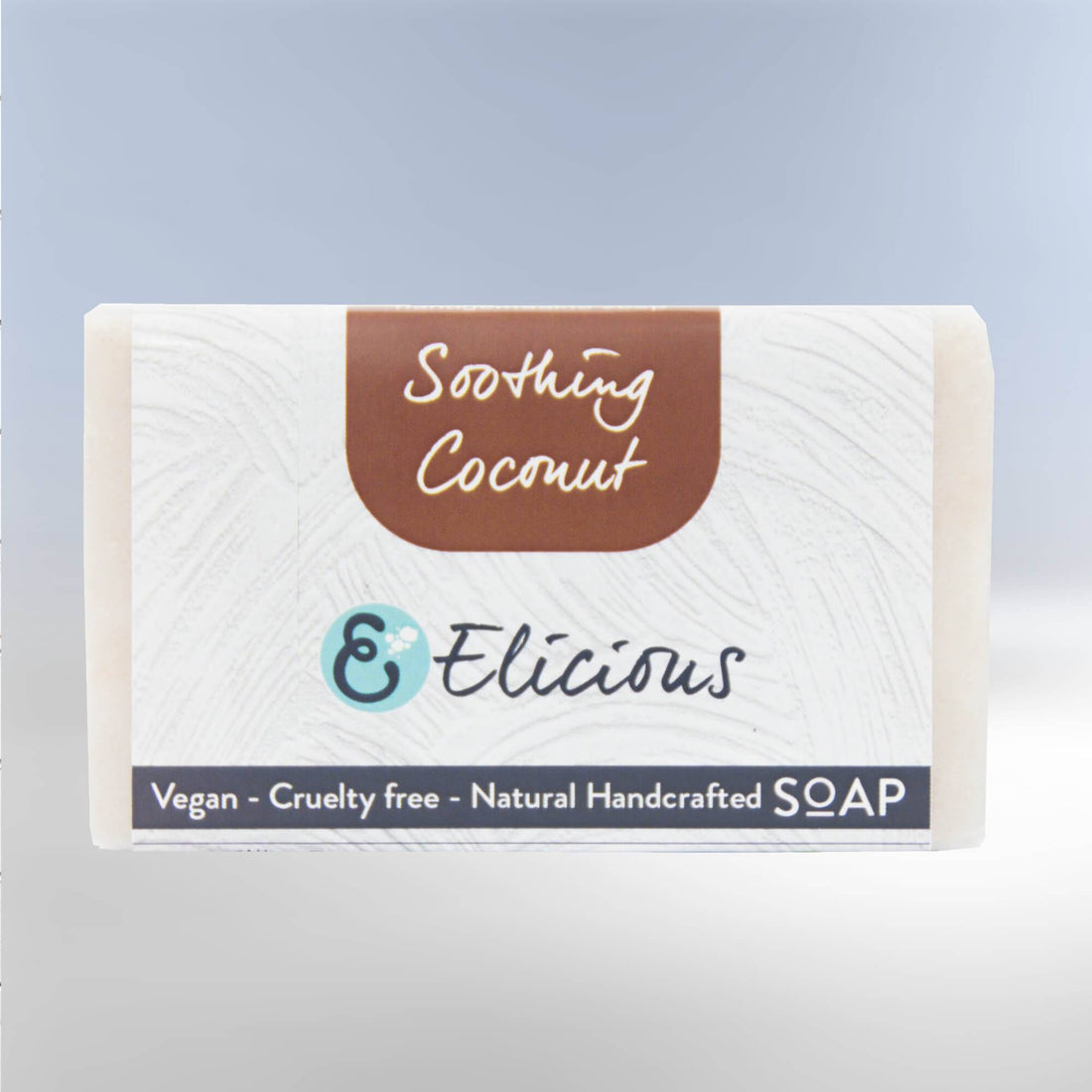 Handgemaakte natuurlijke zeep Soothing Coconut 100g -Elicious