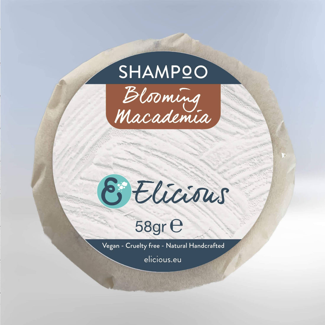 Natuurlijke shampoobar Blooming Macadamia 58g - Droog haar -Elicious