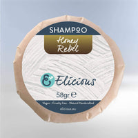 Natuurlijke shampoobar Honey Rebel 58g - Gekleurd haar -Elicious